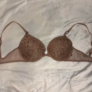 Victoria Secret, Elegant Lace Brown Bra